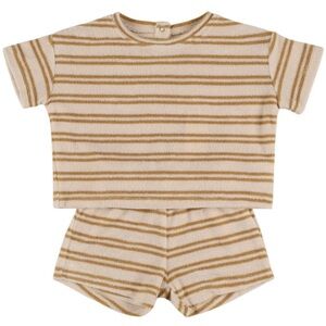 Quincy Mae Striped Terry Set